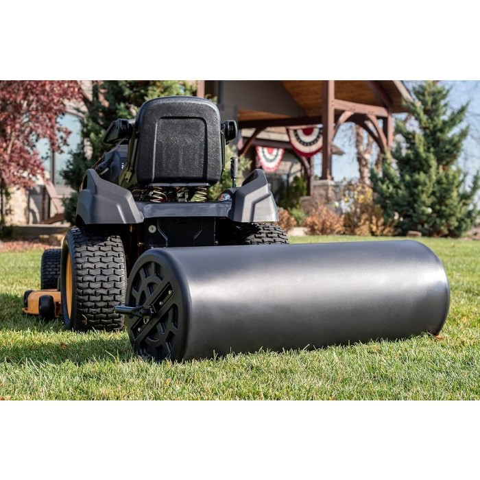 45-0604 AGRI-FAB Rodillo de remolque de polietileno para césped (18" x 48")