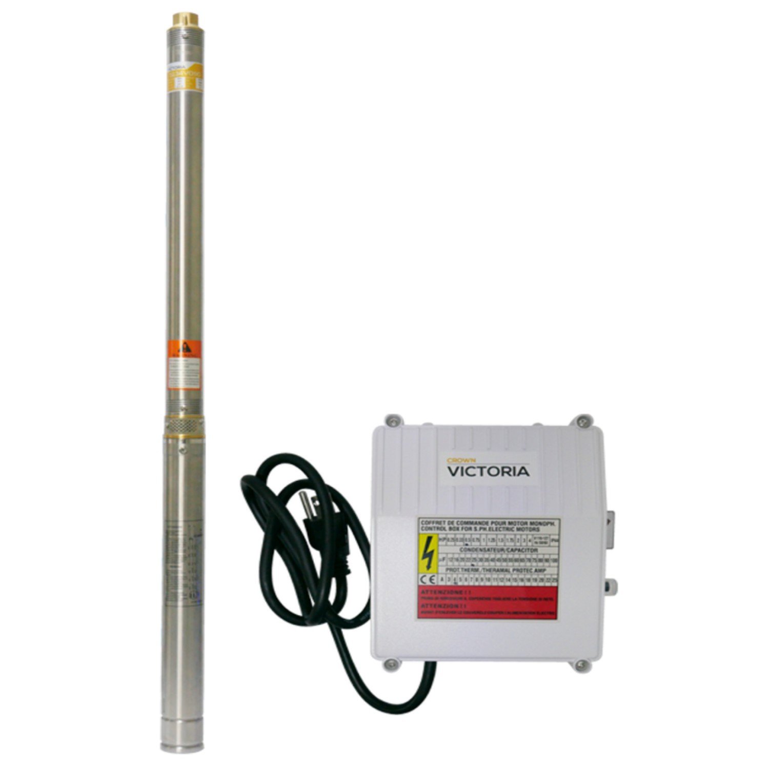 VICTORIA S134V050 BOMBA SUMERBIBLE 1/2 HP MONOFASICA 110V