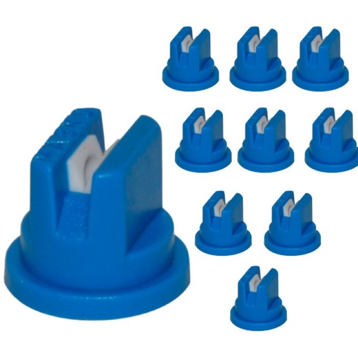 Magnojet M022/1 Boquilla BD 110° Azul Claro Abanico Cerámica 10pz