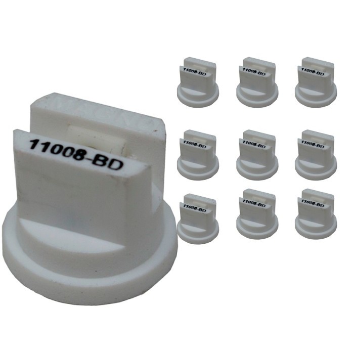 Magnojet M022 Boquilla BD 110º Blanca Abanico Ceramica 10pz paquete