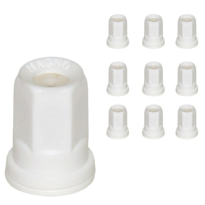 Magnojet M059/2 Boquilla MAG CH 80º Blanca Cono Lleno Ceramica 10pz paquete
