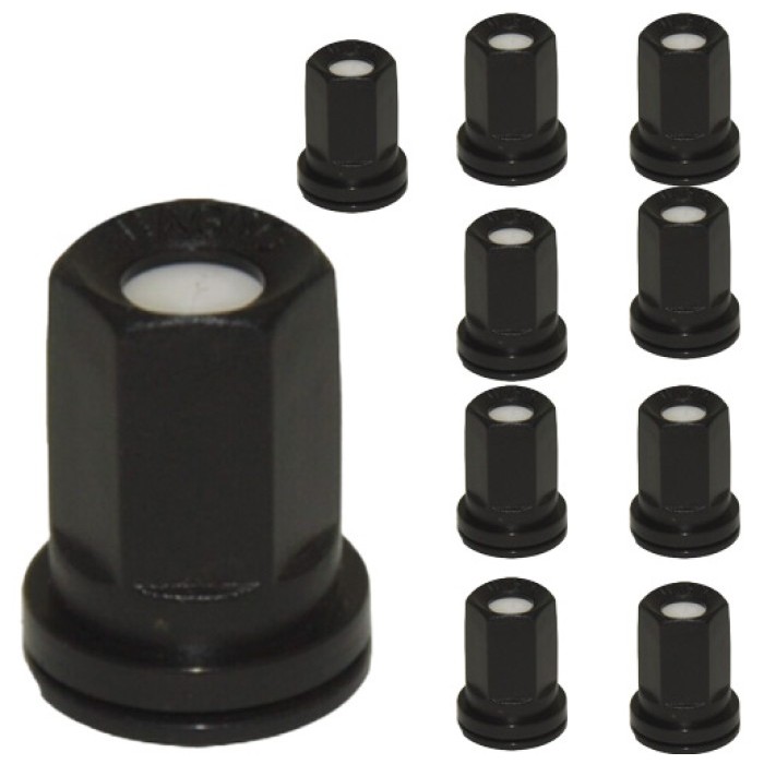 Magnojet M060 Boquilla MAG CH 80º Negra Cono Lleno Ceramica 10pz paquete