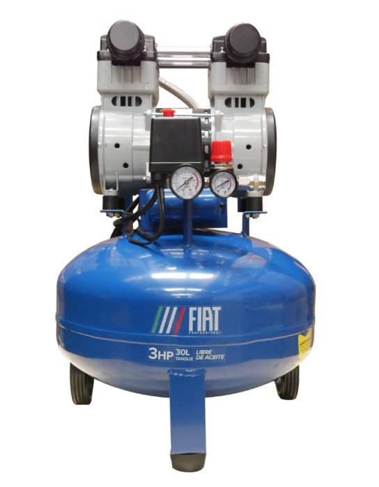 FIAT PIRATI30 Compresor de 24 litros 115 PSI 2 HP libre de aceite