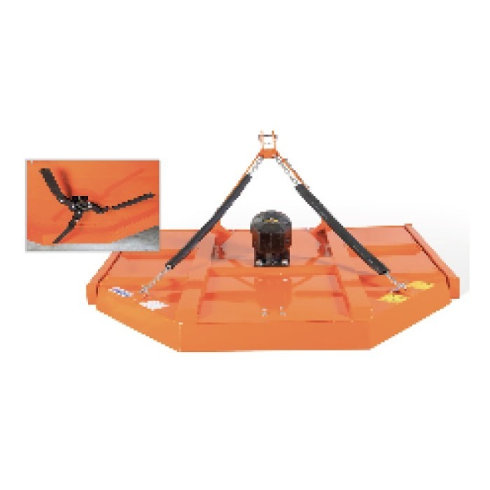 MACIZO APACHE180 Desvaradora cortadora de dos cuchillas de 1.75 metros de trabajo para tractor de 25-60 hp.