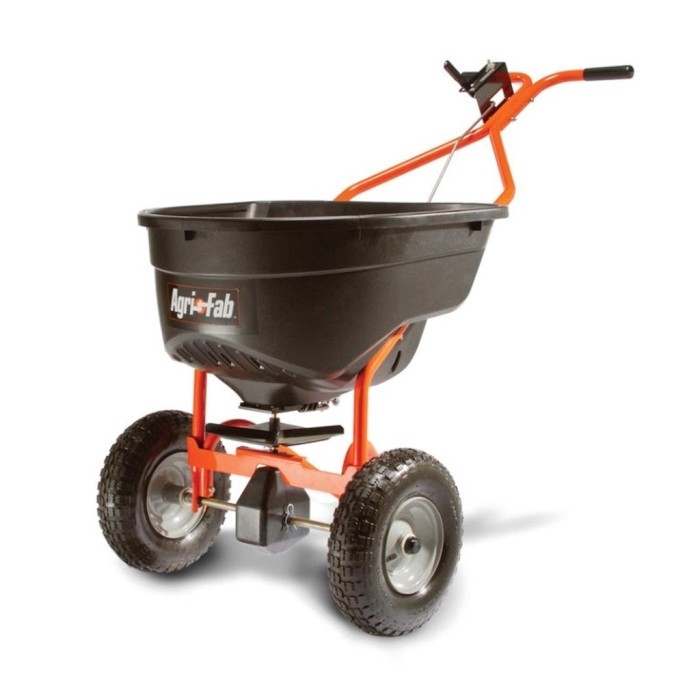 45-0463 AGRI-FAB Fertilizador de transmisión de remolque de 130 lb.