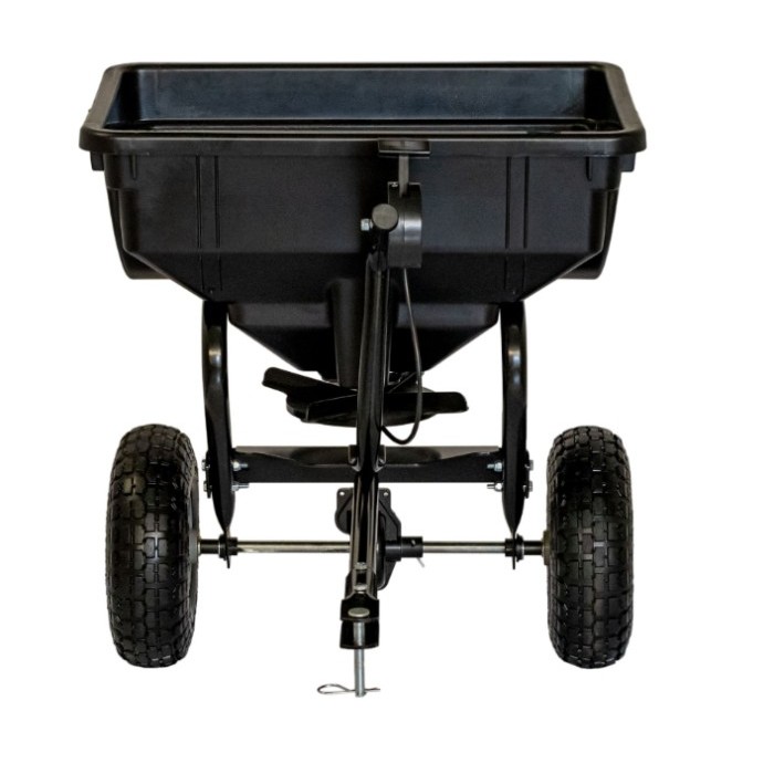 45-0530 AGRI-FAB Fertilizador de remolque de 85 lb.