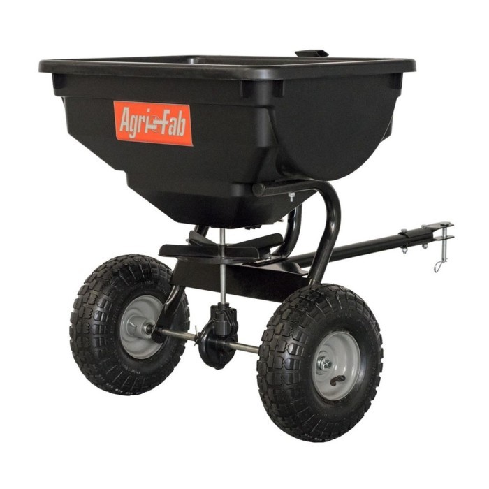 45-0530 AGRI-FAB Fertilizador de remolque de 85 lb.