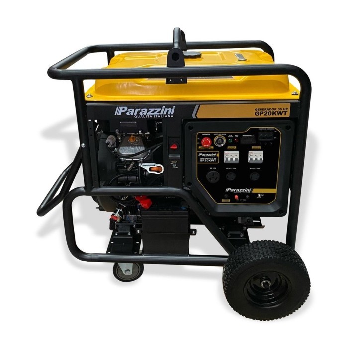 Parazzini GP20KWT Generador 36 HP V- Bicilindrico encendido electrico 20,000 W
