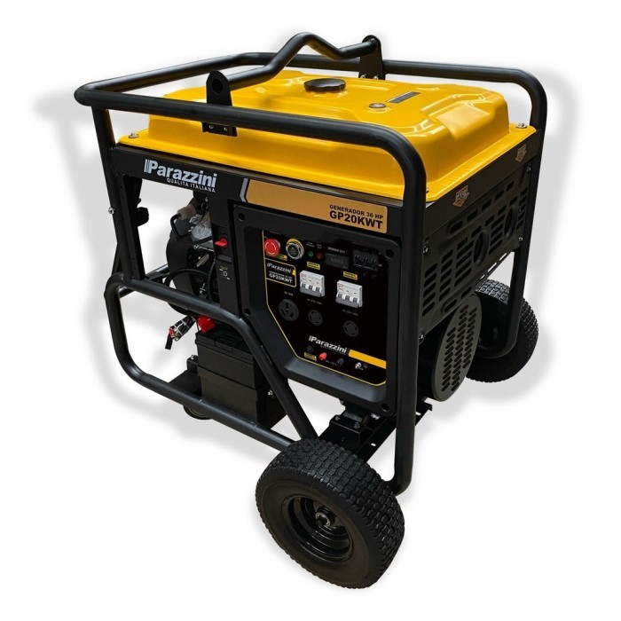 Parazzini GP20KWT Generador 36 HP V- Bicilindrico encendido electrico 20,000 W