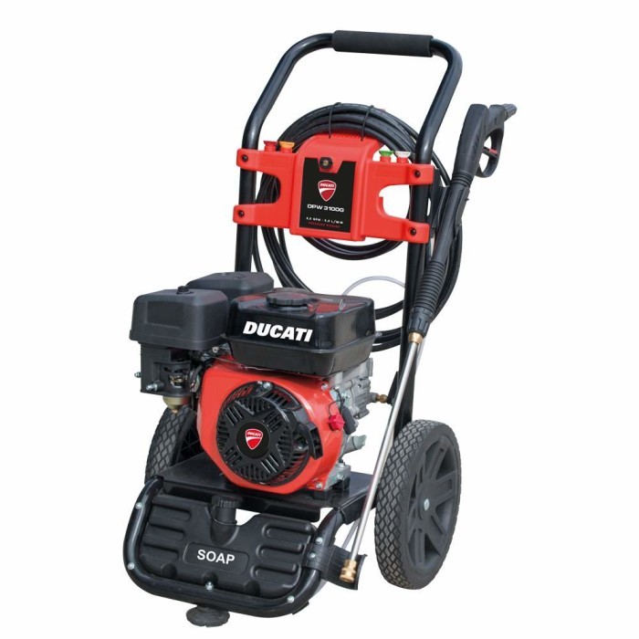 Ducati DPW 3100G Hidrolavadora 7HP 3100PSI