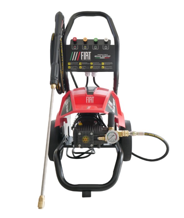 Fiat MILAN1600TOP Hidrolavadora eléctrica 1450PSI con motor 2.5HP 110V