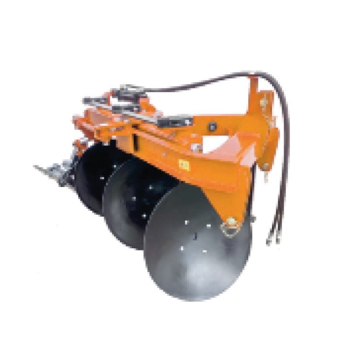 MACIZO ARA3 Arador hidráulico de 3 discos de 0.75 metros de trabajo para tractor de 50-80 hp.
