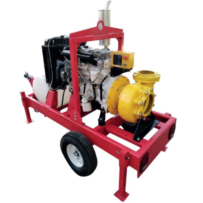 Shell SHDW8860 Motobomba centrifuga 8" x 8" con motor a diesel 60 hp