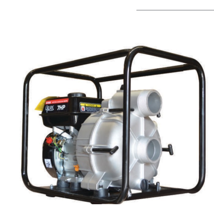 ANTARIX MLTR3UK7 MOTOBOMBA PARA LODOS (LÍNEA TRASH) A GASOLINA 7 HP UKURA