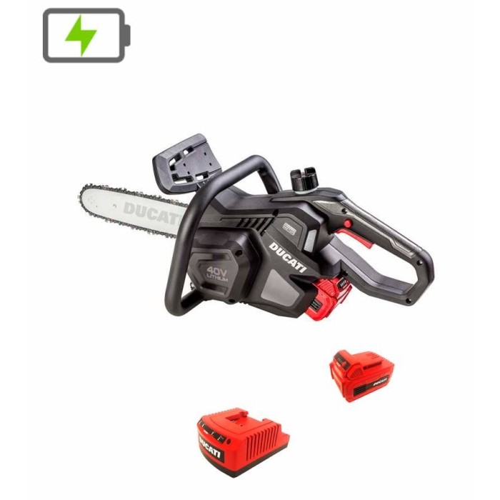 Ducati DCS 40-L Motosierra a bateria de Litio 40V 14"