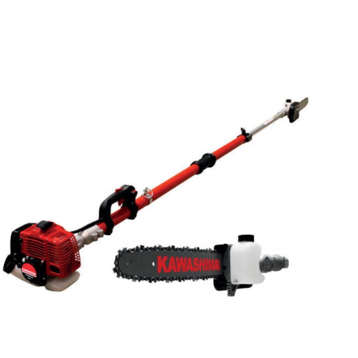 Kawashima PTK26L4 Motosierra telescópica 26 CC 4m
