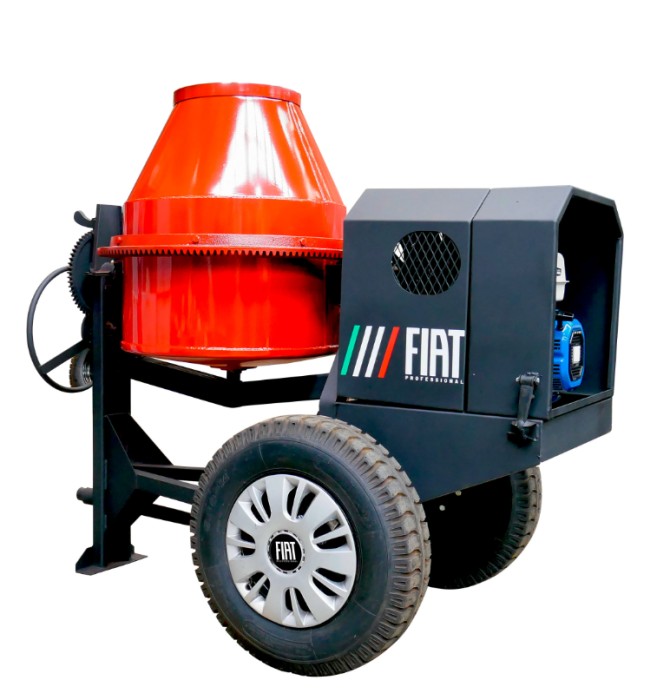 Fiat TROMPELLOTOP10 REVOLVEDORA DE CONCRETO 1 saco con motor CAPO100 10HP