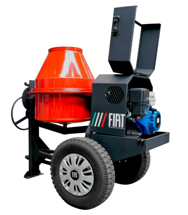 Fiat TROMPELLOTOP14 REVOLVEDORA DE CONCRETO 1 saco con motor CAPO140 14HP