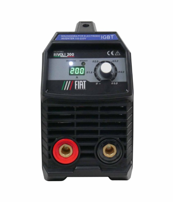 FIAT RIVOLI200 SOLDADORA INVERSORA MMA, 200A, 110/220V