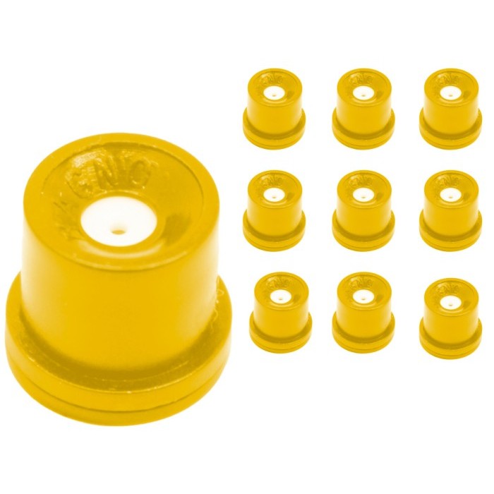 Magnojet M058 Boquilla MAG 80º Amarilla Cono Hueco Ceramica 10pz