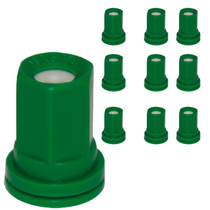 Magnojet M063 Boquilla MAG CH 80º Verde Cono Lleno Ceramica 10pz