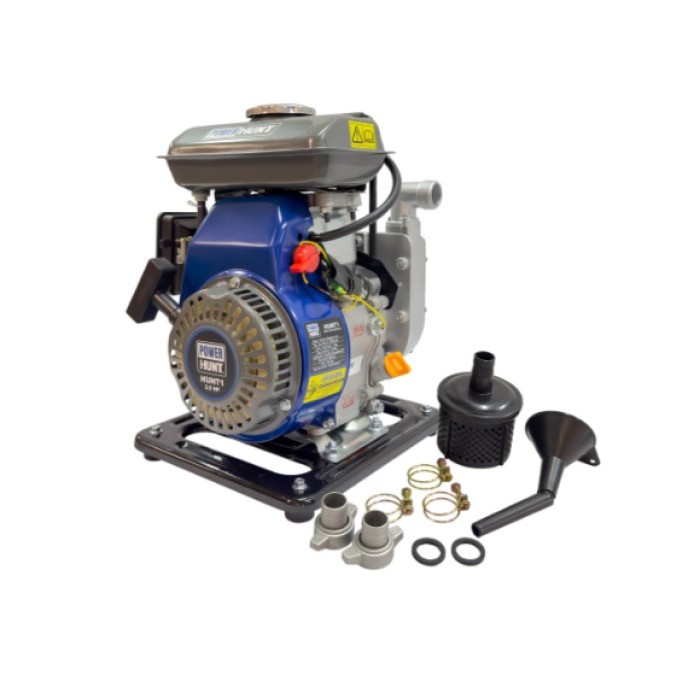 POWER HUNT HUNT1 Motobomba 2.5 hp 4 tiempos ohv autocebante 1 pulg