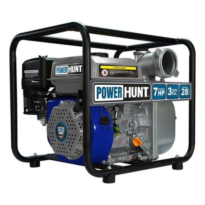 Power Hunt HUNT3 Motobomba 7 hp 4 tiempos autocebante 3 pulg Motobomba Bomba De Agua A Gasolina 3x3 Power Hunt 7hp Riego Motobomba 7 hp 4 tiempos autocebante 3 pulg.