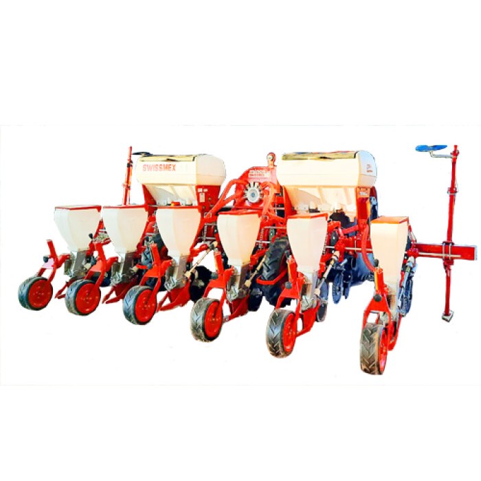 Swissmex 756011 sembradora neumática 6 surcos con fertilizadora